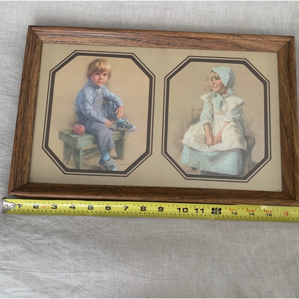 VINTAGE JAMES INGWERSEN INFANT PORTRAIT
LITHOGRAPH, SIGNED.